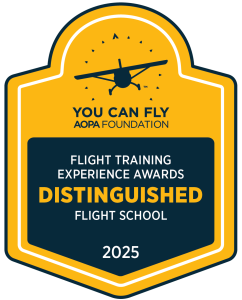distinguished flight school badge